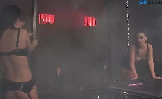 Demon Temptresses Enticing With Dildos