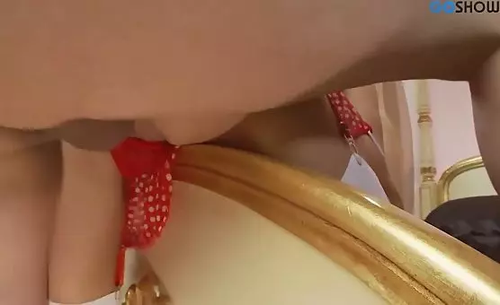 Blonde Angel Takes a Gentle Cock Suck
